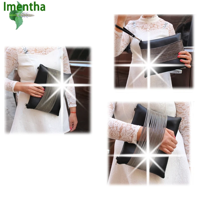 Быстрая доставка! Женские сумки-мессенджеры 2017 черные сумки через плечо для