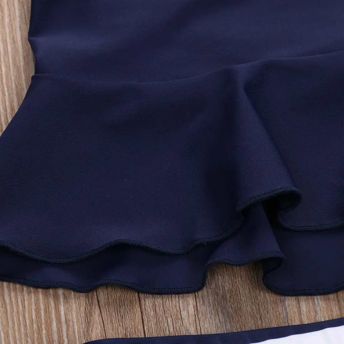 3 PCS Self DIY Bowknot Cami Straps Halter Neck Bikini Swimsuit Set Bathing Suits Swimwear Headband sets For Toddler Girls | Женская