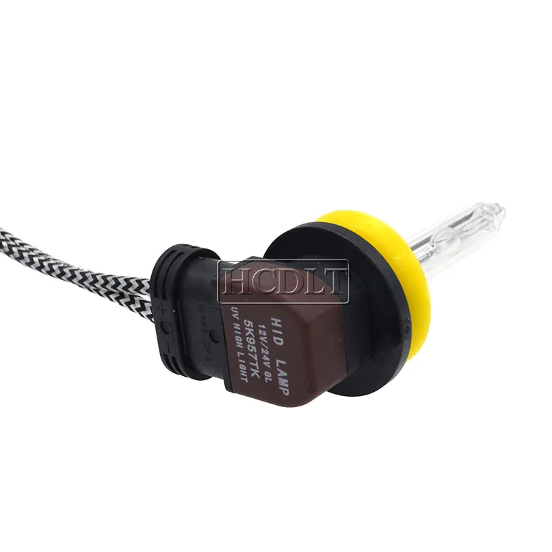 HCDLT 1 пара ксеноновых HID ламп переменного тока 12 В 35 Вт 55 H11 5500 к лм для быстрой
