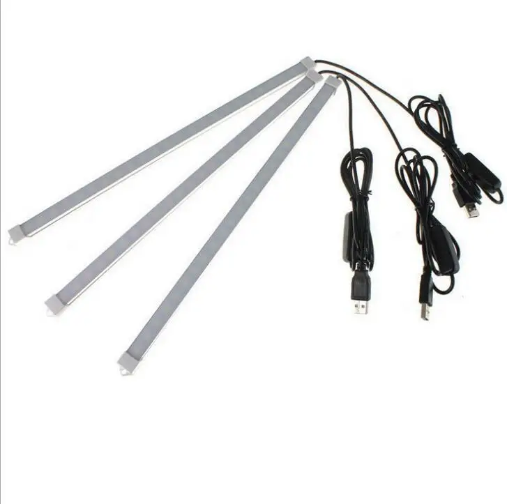 USB 35 см 5 Вт 24 SMD 52 см 7 Вт 36 SMD 5630 Светодиодная жесткая полоса с твердым стержнем лампа ВКЛ/ВЫКЛ.