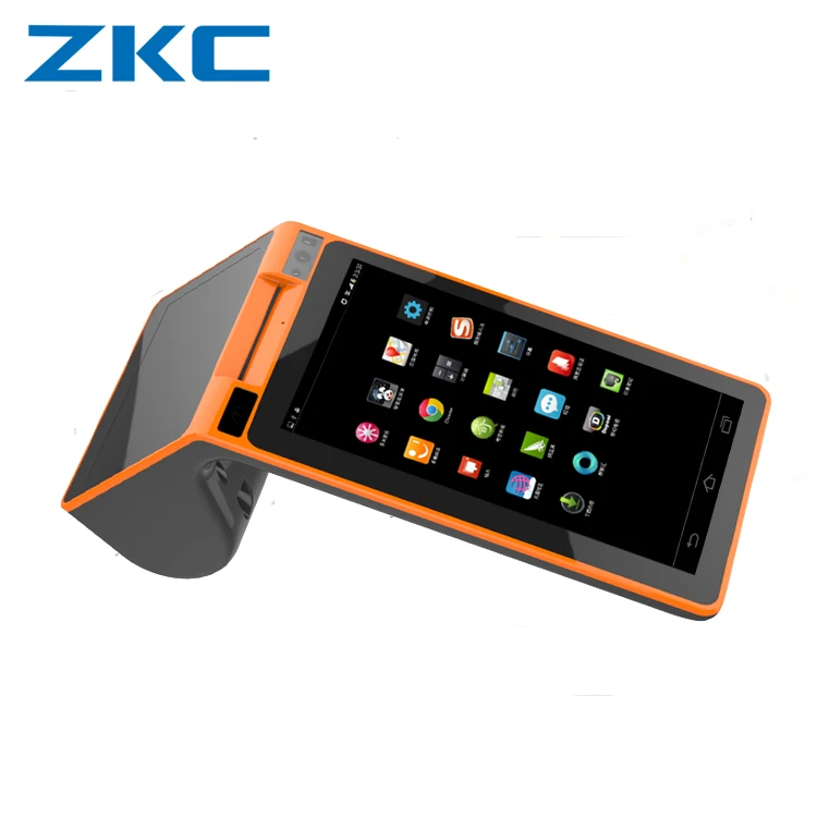 Двойной экран Android 7-дюймовый планшет NFC карта оплата POS терминал встроенный