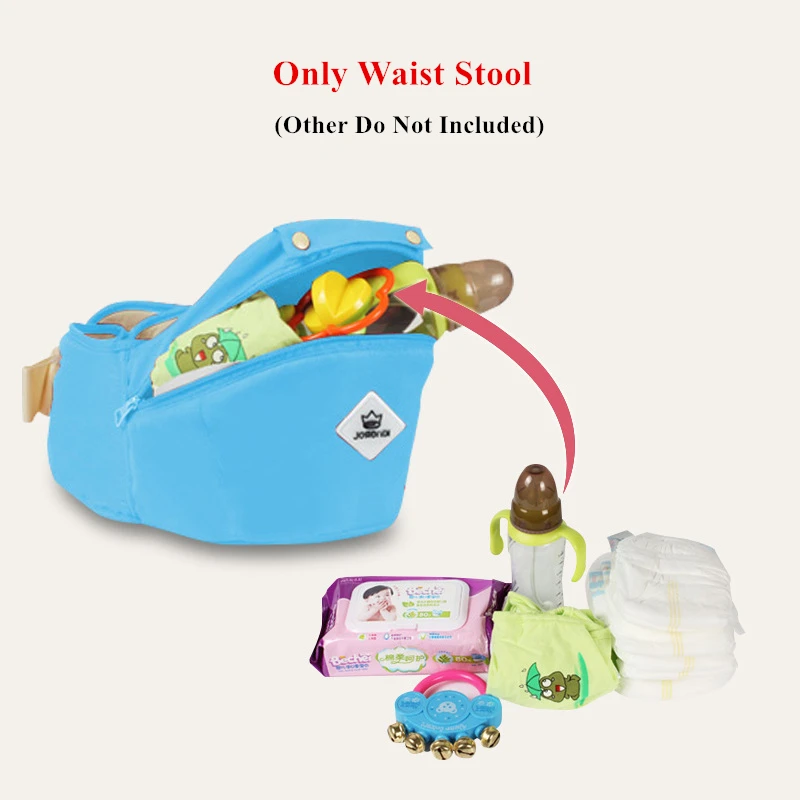 Only Waist Stool Многофункциональный Открытый кенгуру с талии стул сумка для хранения младенческий Хипсит Регулируемый обертывание 20 кг эргономичный малыш Слинг - Цвет: Only Waist Stool