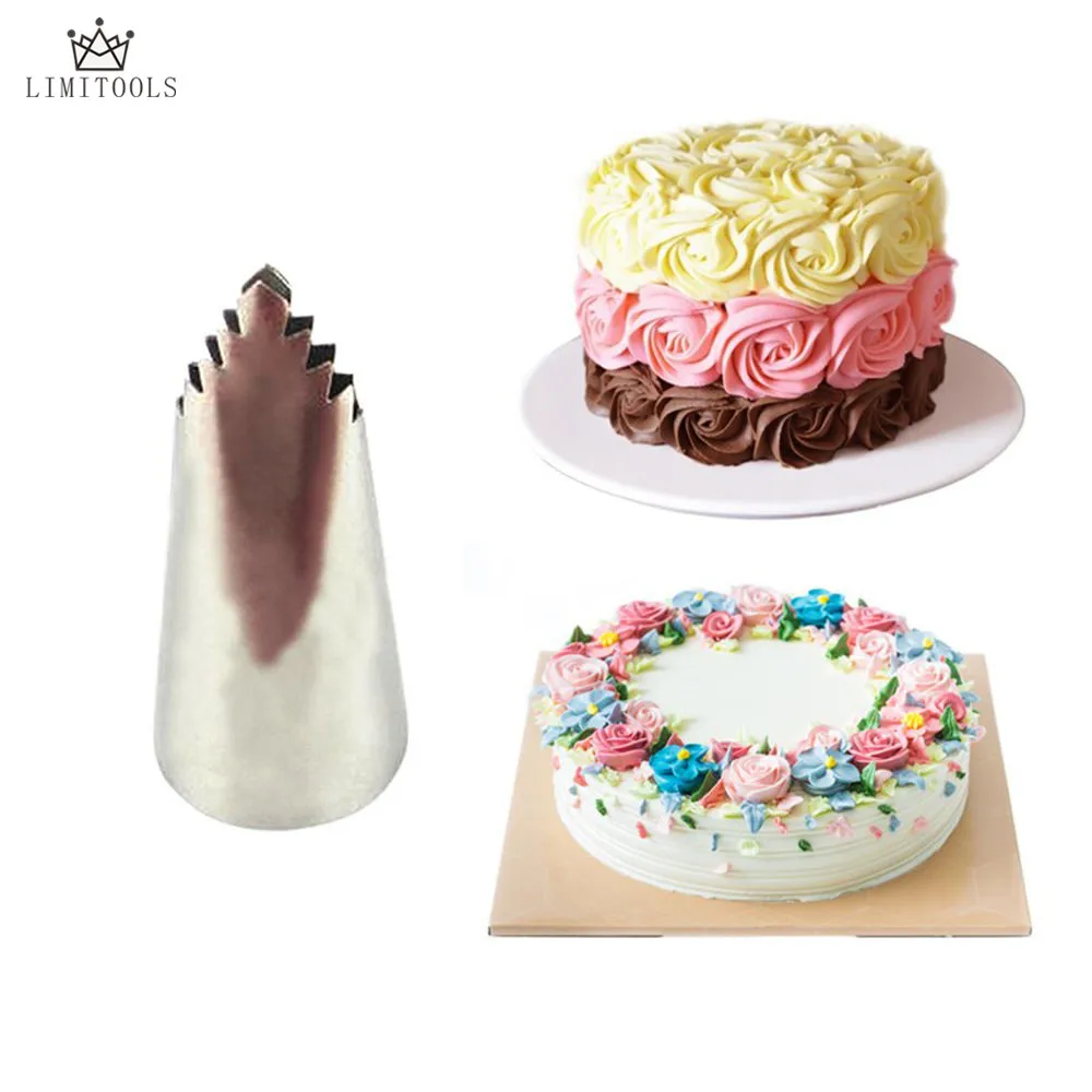 LIMITOOLS #95 листья трубка глазировки Нержавеющая сталь Обледенение Fondant (сахарная)