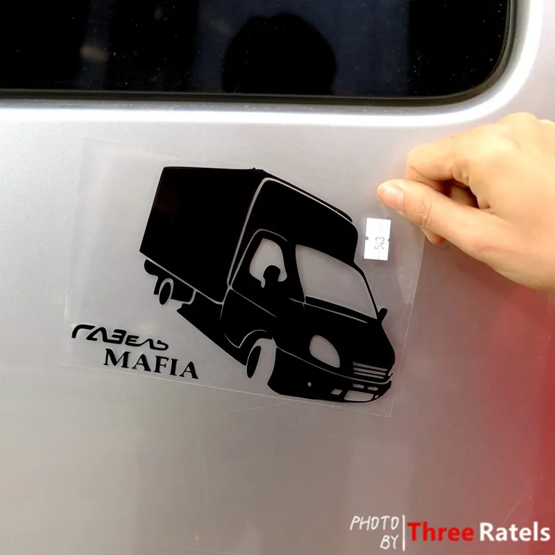 Three Ratels TZ-543 17.7 на 12см 1-5шт ГАЗЕЛЬ MAFIA GAZEL MAFIA Мафия Gaz наклейки на авто наклейки на автомобиль Наклейки ноутбук машину