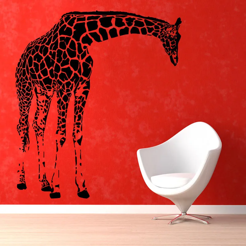 

Виниловая наклейка для детской комнаты ZOOYOO с жирафом