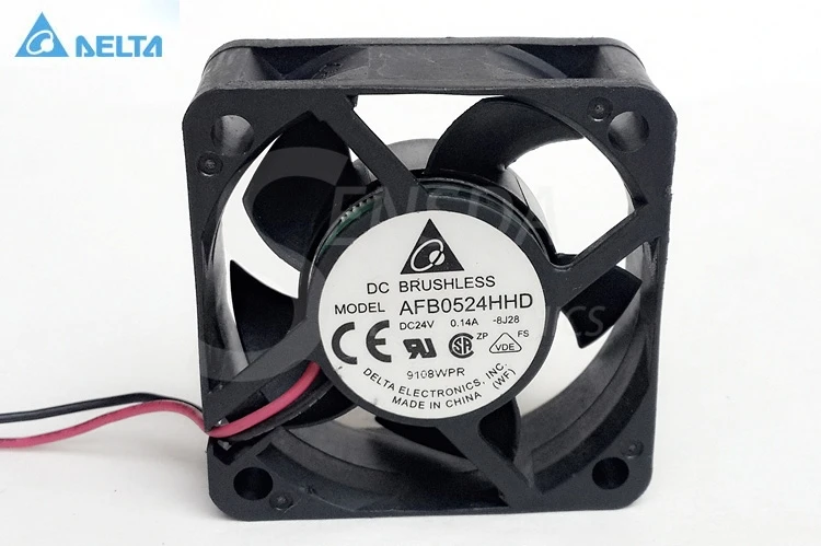 Для delta AFB0524HHD 5020 5 см DC 24V 0.14A серверный инвертор осевой вентилятор компьютер cpu Охлаждающие вентиляторы