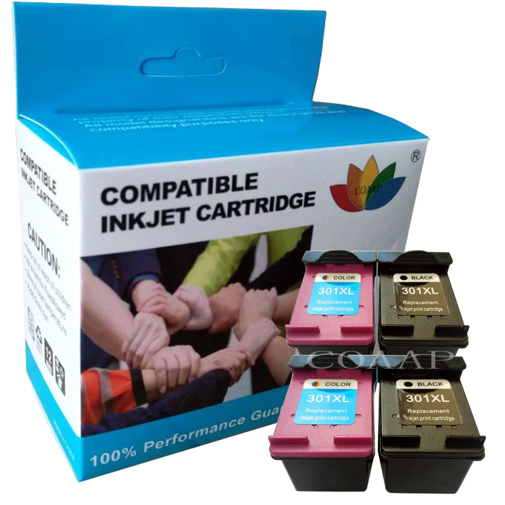 Совместимые чернила для принтера HP 301 XL Deskjet 1000 1010 1050A 1050 2510 2514 2540 2542 2547, заправляемые чернильные картриджи hp 301 (art.: 7995a75b3) - 7995a75b3