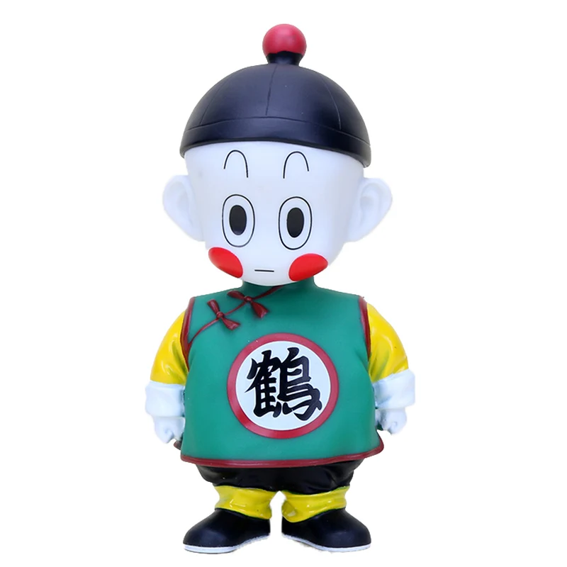 Dragon Ball Z фигурка Сон Гоку криллин Мастер Роши Улун Chiaotzu плов Буу мистер Попо фигурка игрушки модель куклы - Цвет: Chiaotzu 17cm oppbag