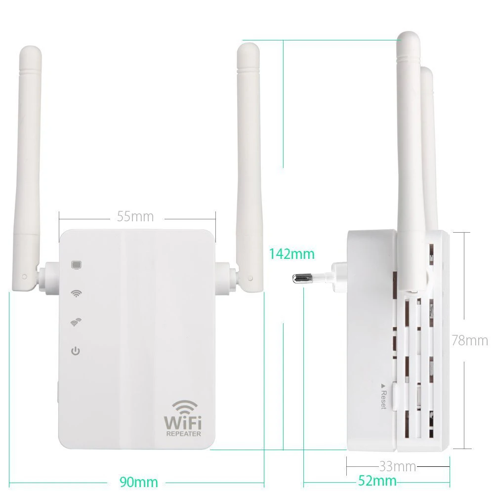 Беспроводной Wi-fi ретранслятор Wi-fi расширитель диапазона 300 Мбит/с усилитель сигнала 802.11N/B/G усилитель Repetidor Wi fi Reapeter N300