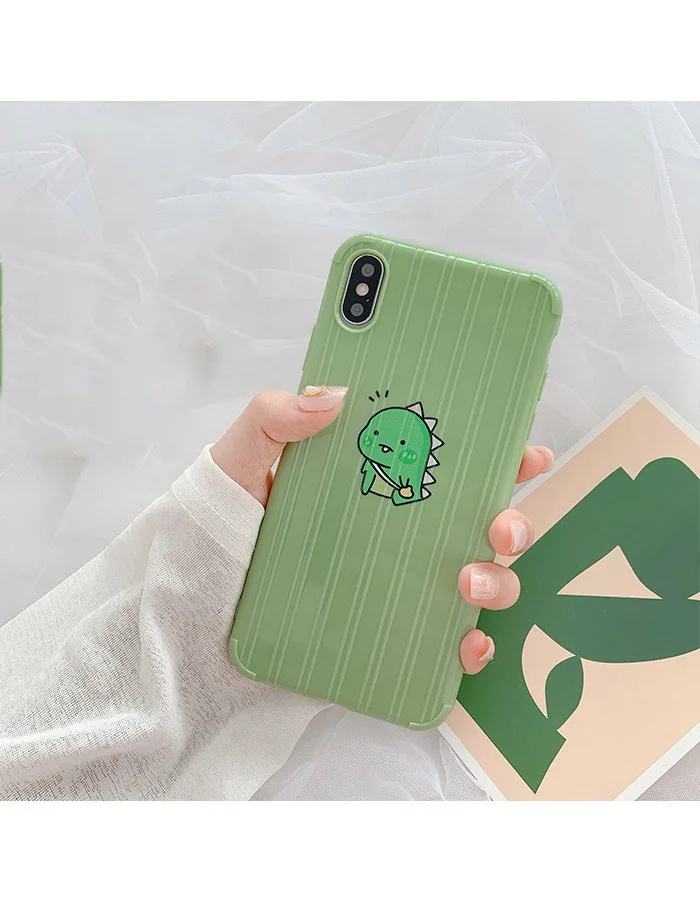 GlamPhoneCase мультфильм крокодил чехол для iPhone X XS Max XR Мягкий силиконовый 7 8 6 6s Plus |