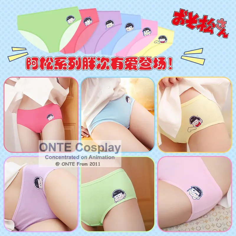 Трусы Osomatsu женское сексуальное нижнее белье леггинсы Jyushimatsu Ichimatsu Karamatsu Todomatsu