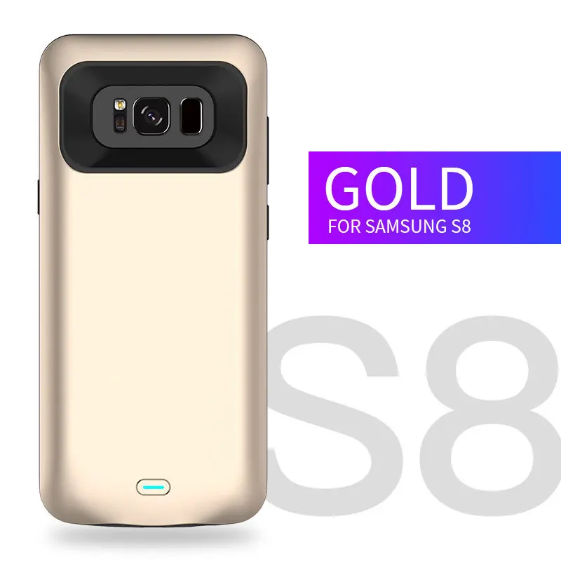 5500 мАч чехол для зарядного устройства для samsung Galaxy S9 S8 Plus, мягкое зарядное устройство для телефона, чехол для samsung Note 8 Note 9, чехол для аккумулятора