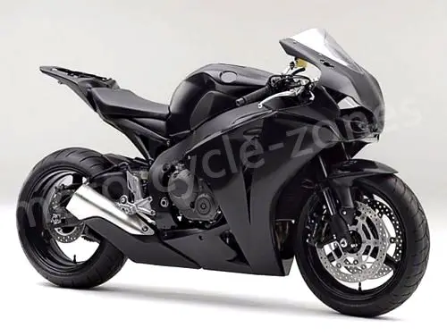 Черный Блеск ABS Пластик обтекатель КУЗОВ литые изделия для Honda CBR 1000 RR 2008-2011 2009 2010