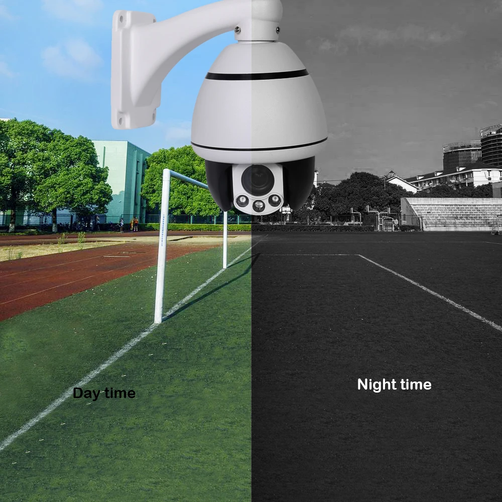 2.0MP10X зум HD AHD CCTV PTZ скоростная купольная камера Наружная и внутренняя