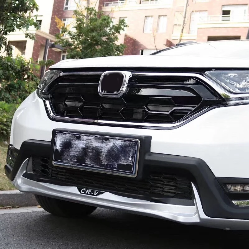 Автомобильные аксессуары для Honda CRV Автомобильная передняя решетка бампер, капот верхняя Нижняя сетка хромированная Автомобильная крышка решетки Стайлинг автомобиля