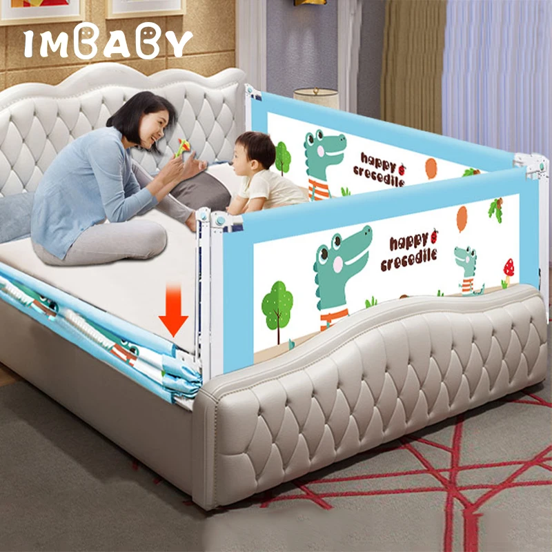 Ограждение для детской кроватки IMBABY ограждение кроватки|Ворота и двери| |