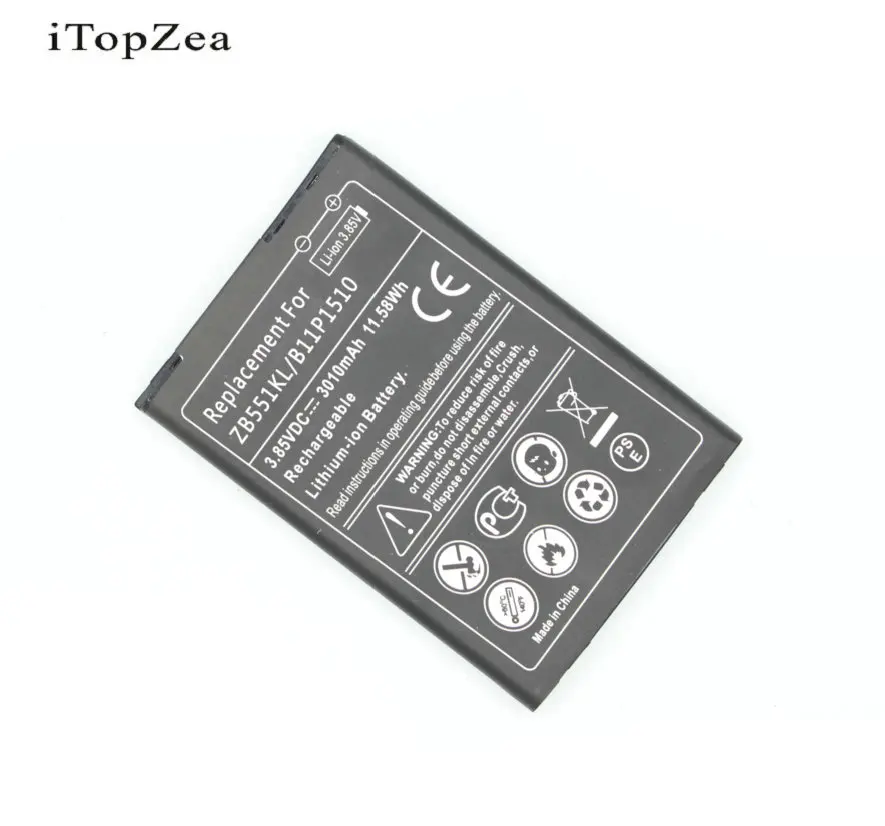 ITopzea 10x301 0mAh/11.58Wh B11P1510 /C11P1510 сменный литий-ионный аккумулятор для ASUS ZenFone Go TV ZB551KL X013DB