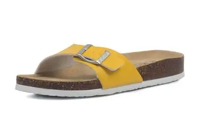 08 FeiYiTu/Новинка года; модные летние сандалии из пробки; женские повседневные пляжные разноцветные Вьетнамки; шлепанцы на плоской подошве; большие размеры 35-45 - Цвет: 08