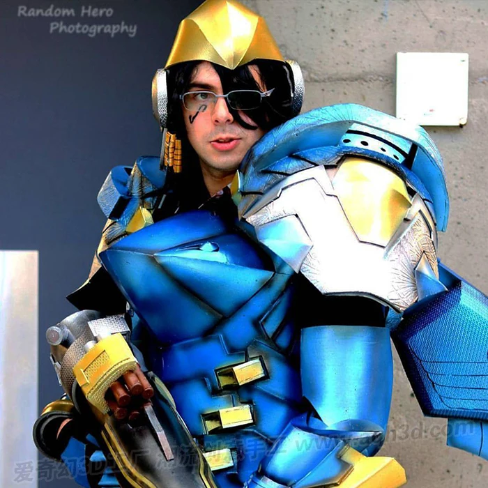 OW Pharah Бесплатная Обрезка 1:1 изготовленная по индивидуальному заказу модель из