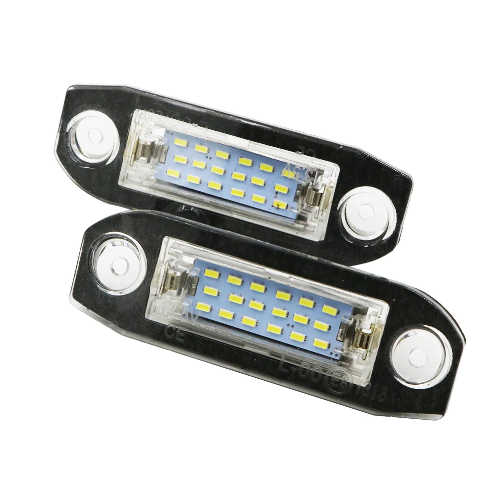 YSY 1 комплект 18smd Подсветка регистрационного номера дневные ходовые огни 12V Белый