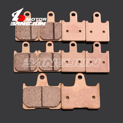 

Motorcycle Front Rear Metal Brake Pads For Kawasaki ZX-14R GTR1400 06-15
