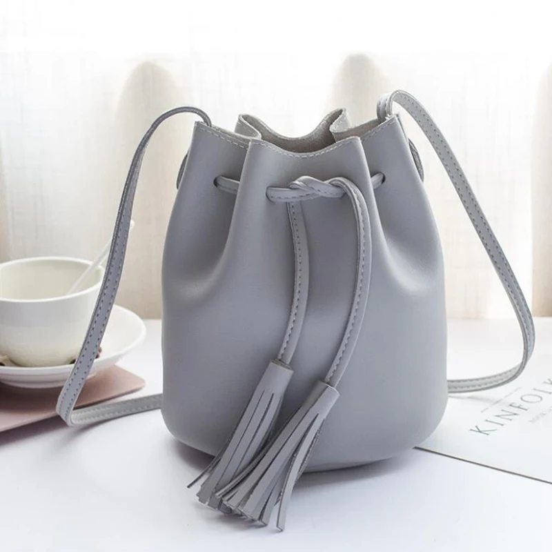 Женская сумка ведро ZROM из искусственной кожи через плечо|Сумки с ручками| |