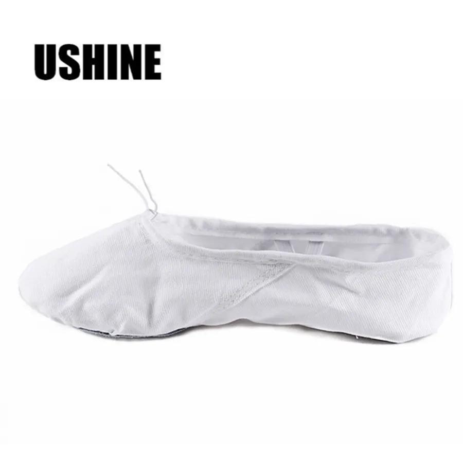 USHINE/EU22-45; Белая обувь для занятий йогой; обувь для занятий в тренажерном зале; балетная обувь для занятий танцами; парусиновая женская обувь для танцев; обувь для девочек и детей