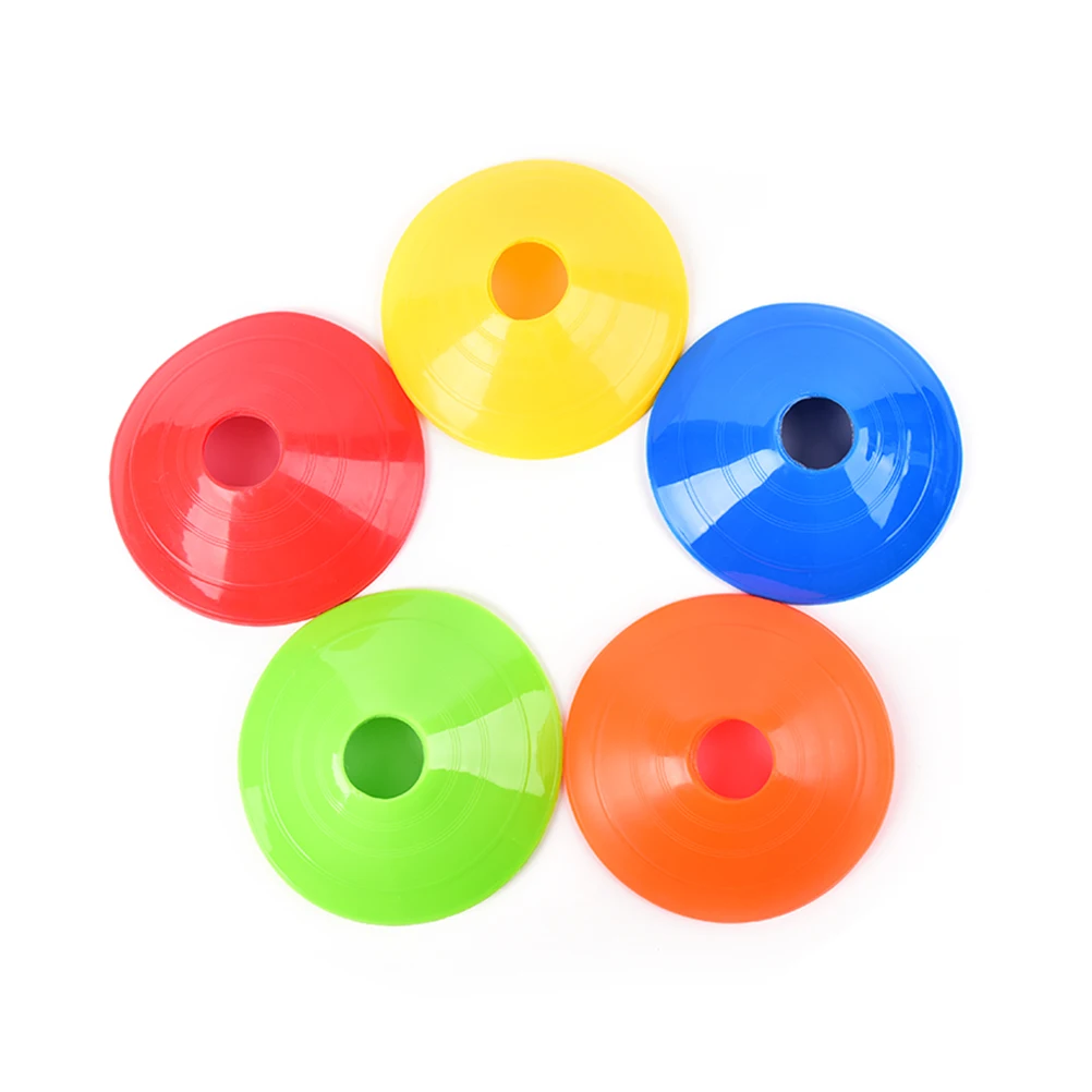 5 шт./лот конусы Маркер Диски Футбол Обучение Спорт Развлечения аксессуары видов