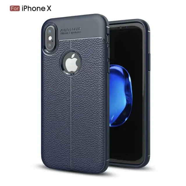 Для Iphone X XR XS Max чехол мягкий силиконовый край бампер роскошный мягкий чехол из ТПУ для Iphone 7 8 Plus чехол для Iphone 5 5S se