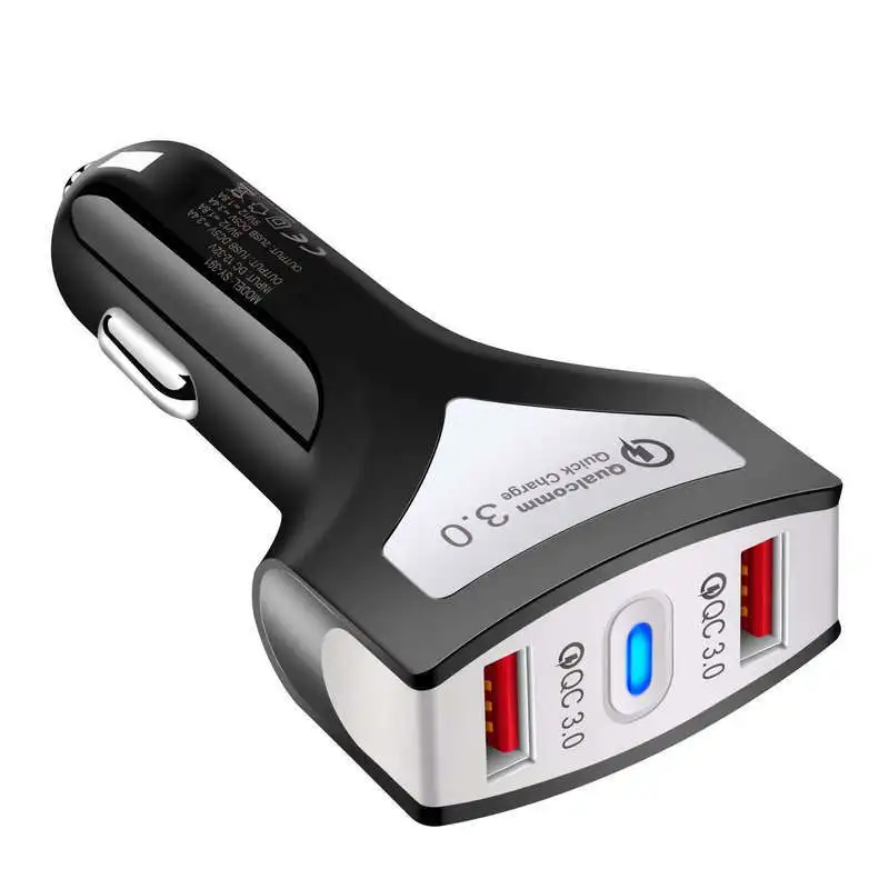 Быстрая зарядка 3 0 2 автомобильное зарядное устройство 5V3A QC быстрая Dual USB