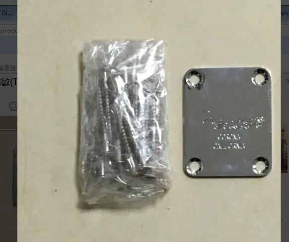 Шьет электрогитара пластина для крепления грифа крепление гитары доска-включая