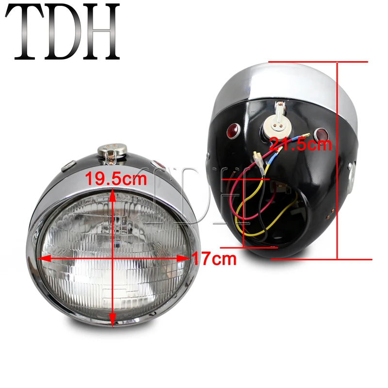 Передняя фара для мотоцикла Zundapp DB BMW K750 KS750 M72 R12 R75 R51 R61 BW40| |