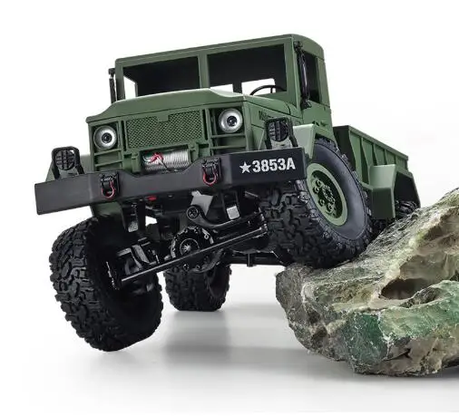 

Радиоуправляемый грузовик Rock Crawler США военный транспортер внедорожник 4WD Тактический 2,4G радиоуправляемые модели автомобилей игрушки для д...