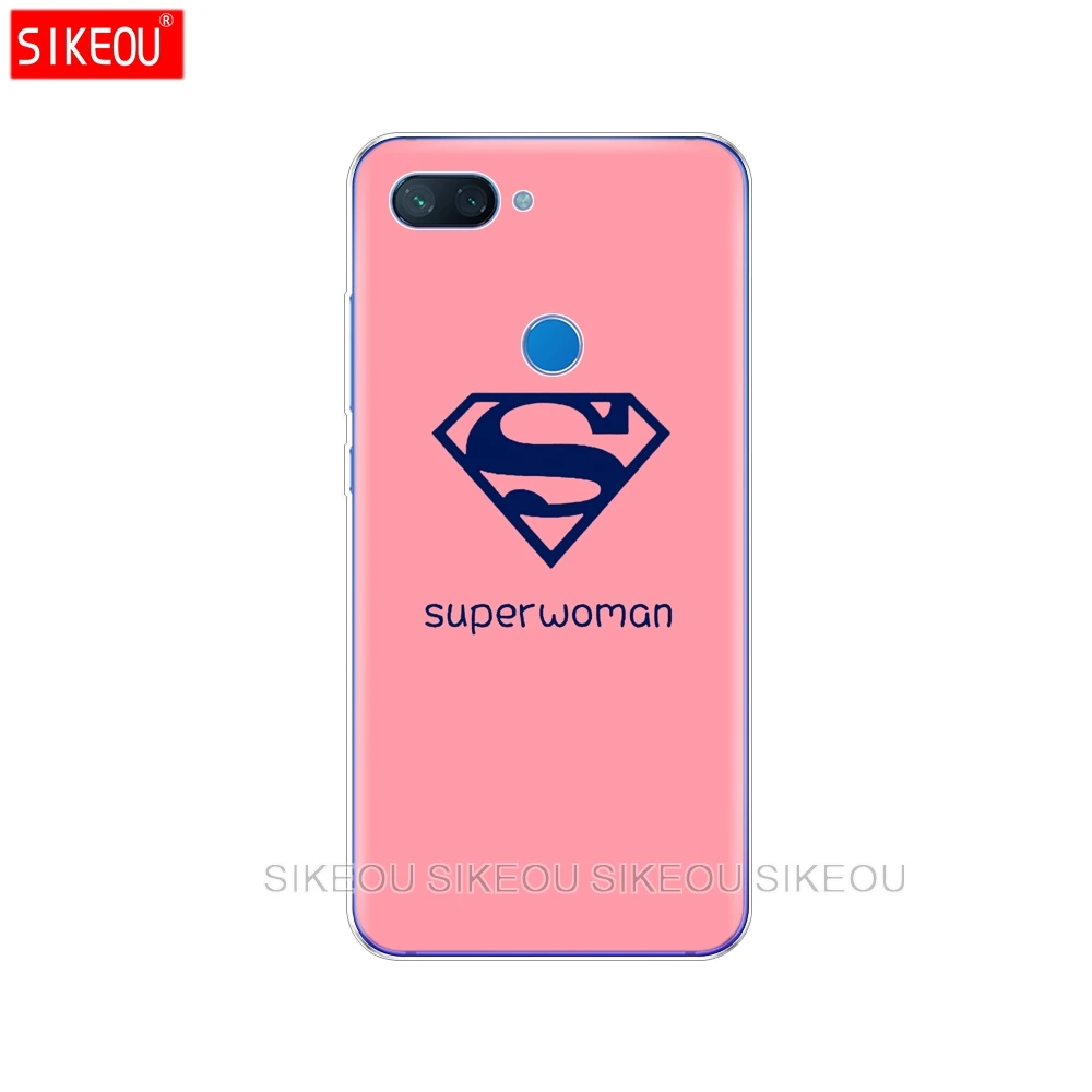 51717 Силиконовый чехол для Xiaomi Mi 8 LITE, чехол 6,26 дюйма, мягкий чехол для Xiaomi Mi 8 lite funda full 360, защитная Противоударная сумка - Цвет: 51717