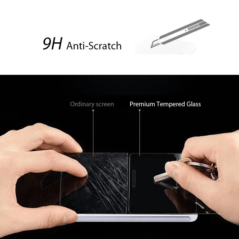 3pcs For xiaomi redmi 4x Tempered Glass Film Automatic Adsorption Front Screen Protector Redmi 5.0&quotGlass | Мобильные телефоны и