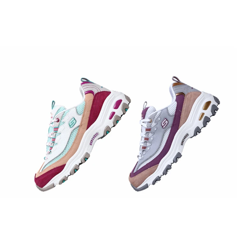 Skechers D'LITES/Повседневная обувь Женская из натуральной кожи на платформе для папы