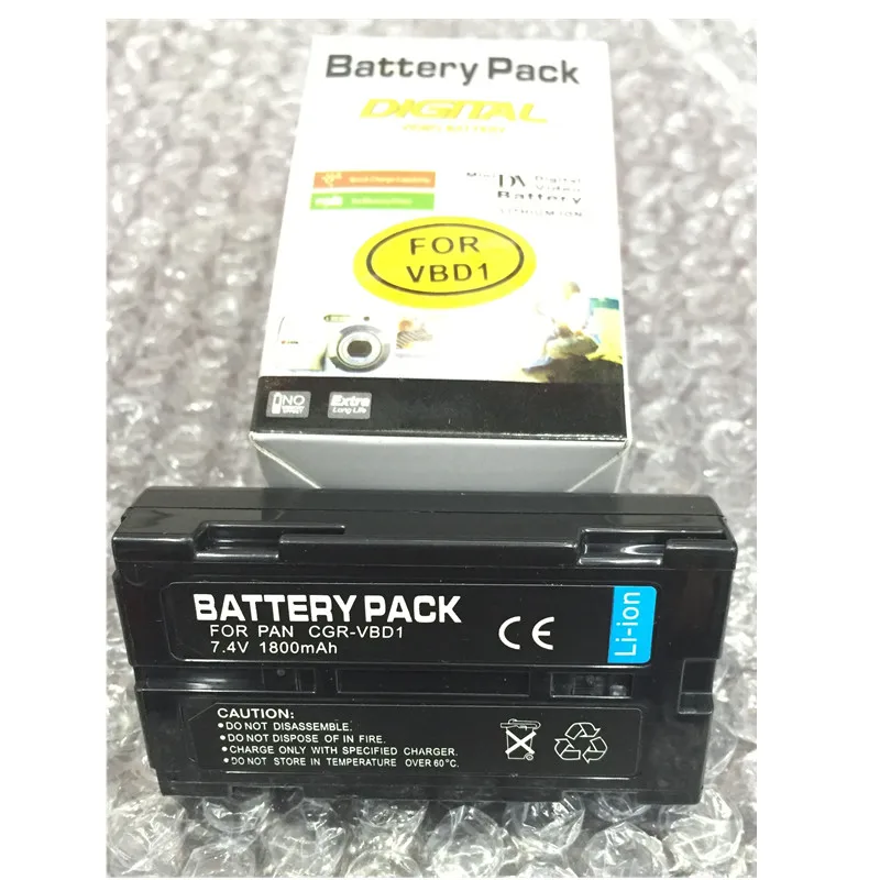 VBD1 VW VBD1/B202 литиевые батареи VM BPL30 Батарея цифровой камеры CGR для Panasonic AG BP15P EZ1 EZ20 NV