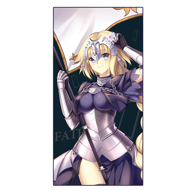 02 Аниме Fate/Grand Order FGO Jeanne d arc Alter Saber, полотенце для косплея, большое полотенце для ванной, милое повседневное полотенце для лица, мочалка, подарок - Цвет: 02