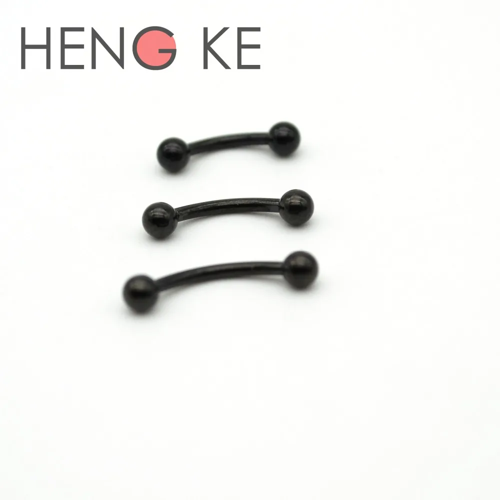 Кольцо для бровей с шипами из титановой стали 16 г 5/16 дюйма | Украшения и