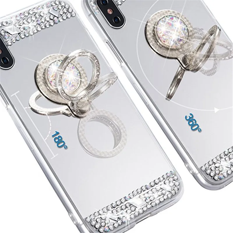 Роскошный блестящий зеркальный чехол Redmi 4A 5A 6A 7A 8A Note 8 7 pro 6 для Xiaomi MI 6X 5 5X A1 A2 4 5S PLUS