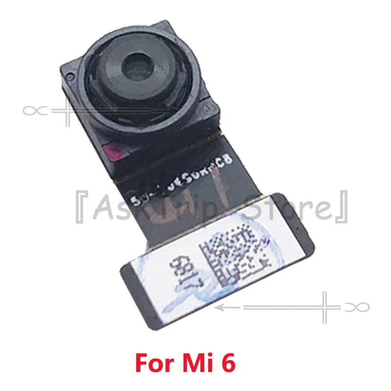 For Xiaomi Mi 6 Тестирование оригинальные для Xiaomi Mi Note 3 4 4c 5 5S 6 Max 2 Global перед запасная часть фронтальной маленькой Камера Модуль гибкий кабель, запчасти для ремонта - Цвет: For Xiaomi Mi 6