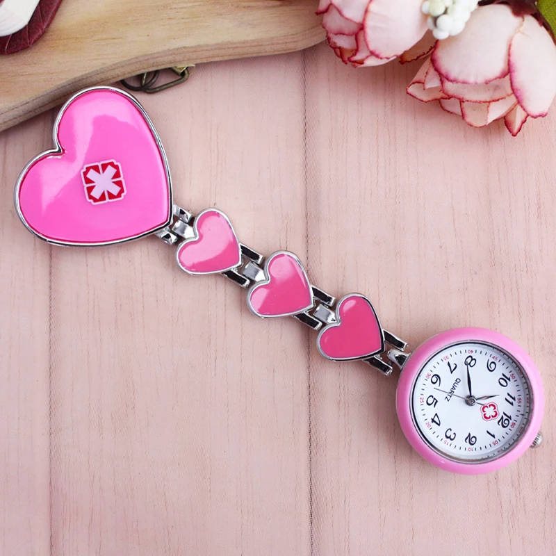 2022 оптовая продажа кварцевые подвесные карманные часы в форме сердца с
