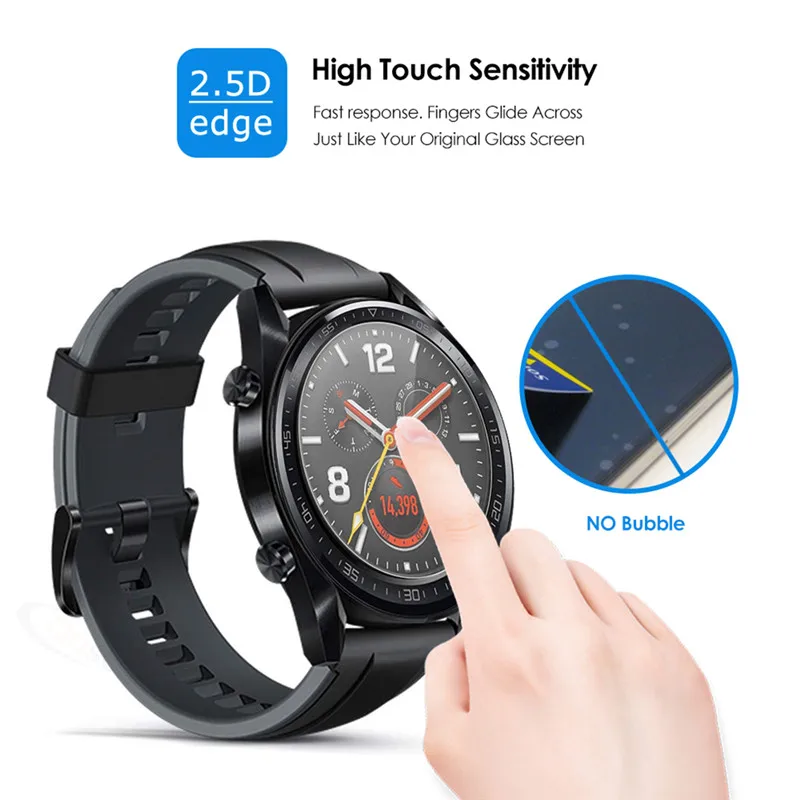 For Huawei Watch 2 Tempered Glass Screen Protector Film 9H 2.5D Safety protection film On Watch2 Explosion proof | Мобильные