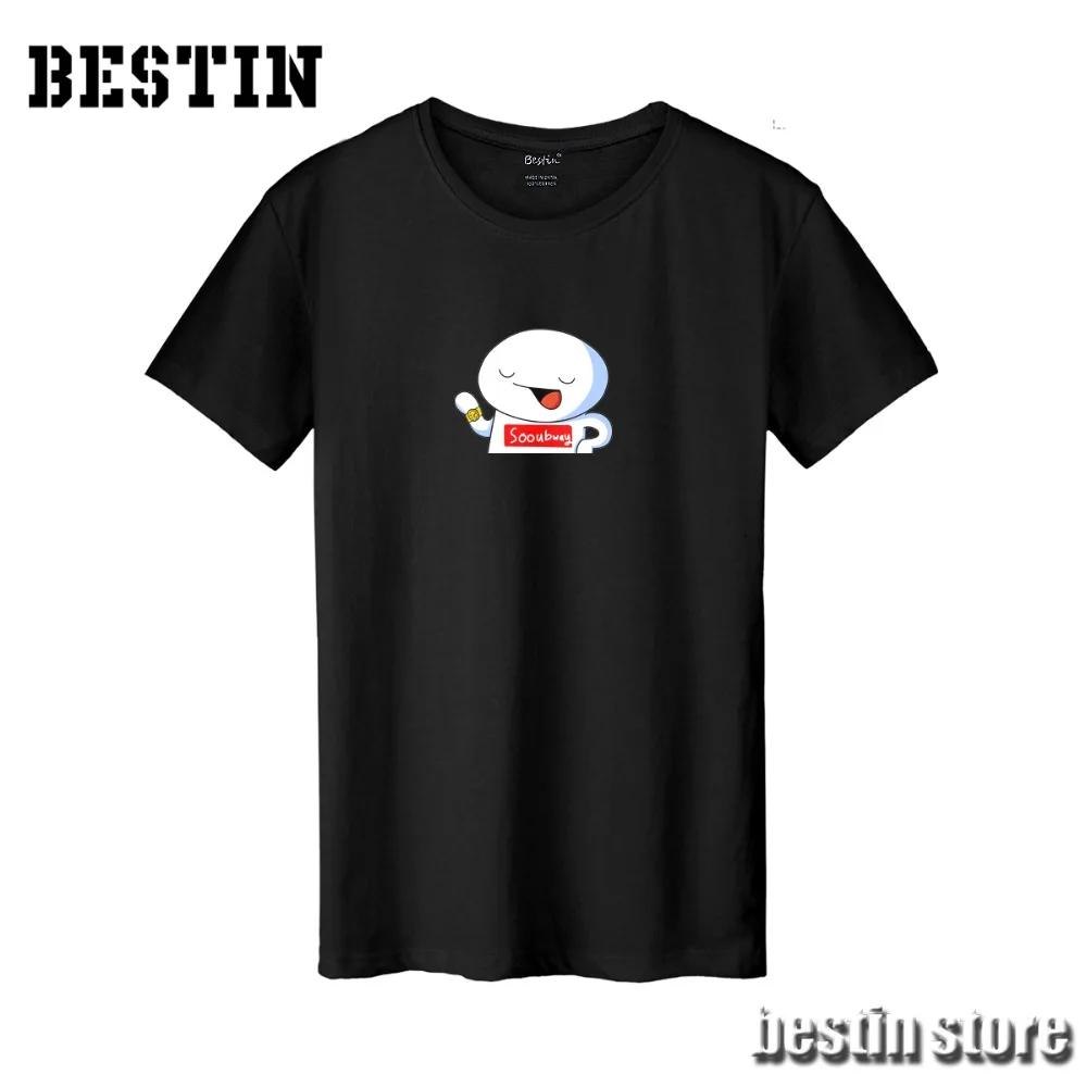 Bestin New Cartoon TheOdd1sOut Gold Cute Funny Cotton T shirt/Sweatshirt/Hoodies Unisex Harajuku Good Quality Hipster X095 | Мужская