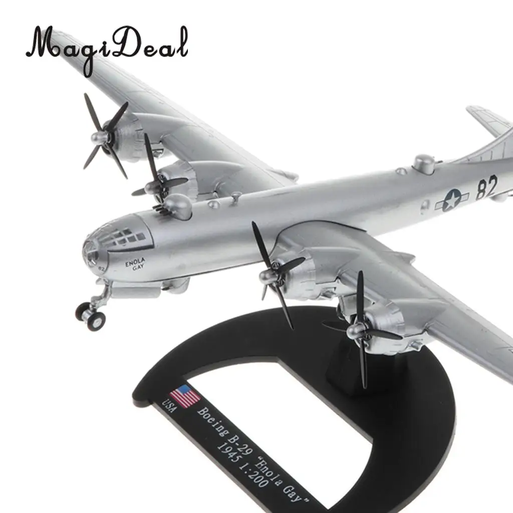 1/200 Diecast WWII США Boe ing Enola гей самолет бомбер модель самолета игрушка коллекционные