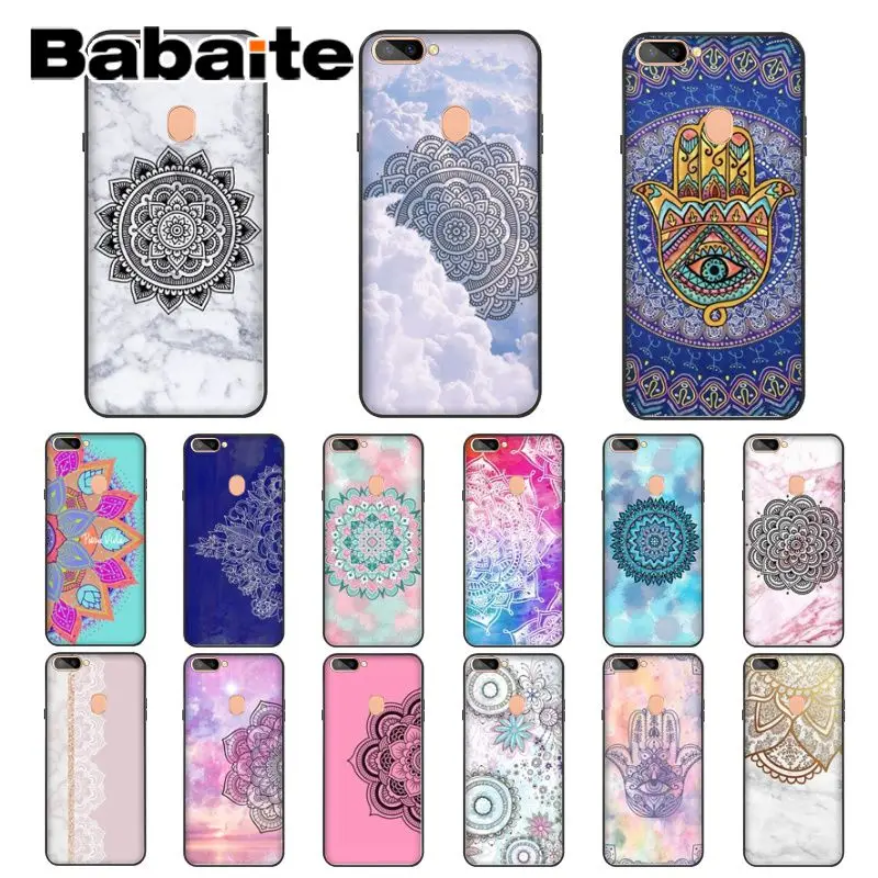 Чехол для телефона Babaite с цветочным принтом мандалой популярной модели We Heart