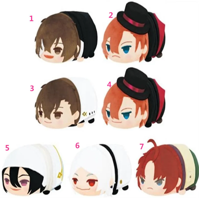 Cosmile Bungo бродячие собаки Ryunosuke Akutagawa Dazai плюшевая кукла игрушка мягкая брелок сумка