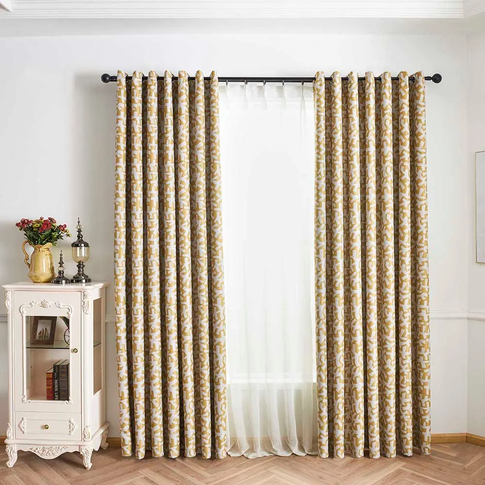 Прозрачная занавеска с листьями тюль оконная драпировка 1 панель ткань занавески