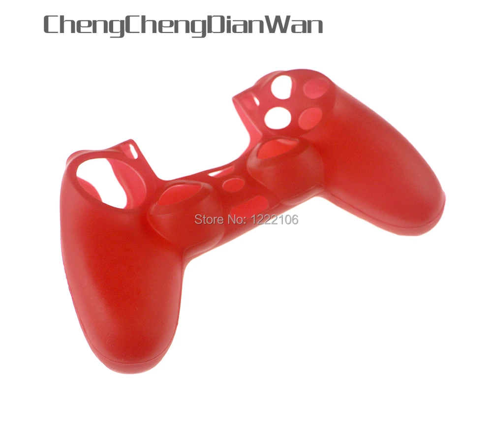 Chengdianwan 5 шт цветной силиконовый мягкий защитный чехол для контроллера PS4