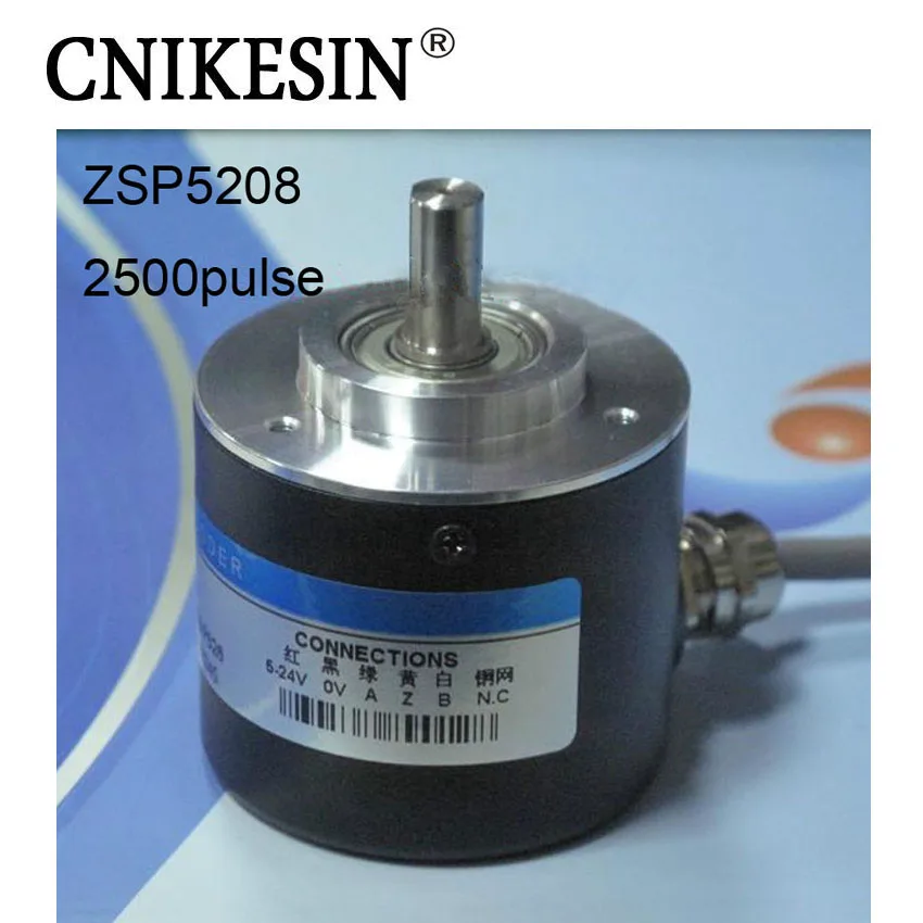 CNIKESIN инкрементный фотоэлектрический Поворотный энкодер ZSP5208 2500 импульсный